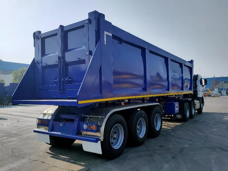 Kivihiilen kaatopaikkapuoliperävaunu